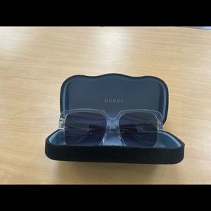 Limited edition Gucci baby blue sunglasses !